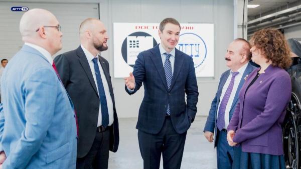 Визит заместителя министра науки и высшего образования России Дениса Секиринского в ДГТУ