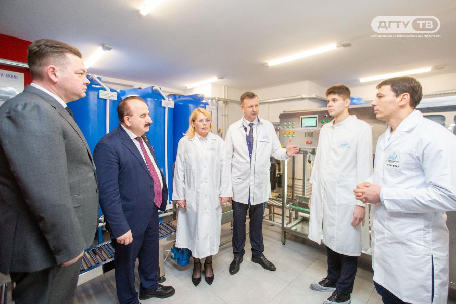 В ДГТУ открылась лаборатория по очистке воды