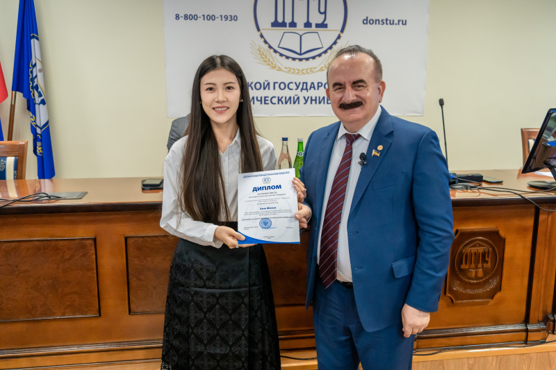 Выпускники Донского института ШТУ-ДГТУ получили награды на всероссийском конкурсе