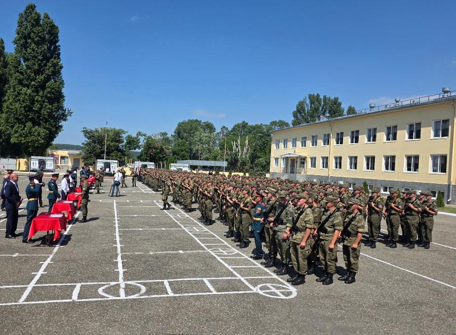 235 курсантов Военного учебного центра ДГТУ приняли военную присягу