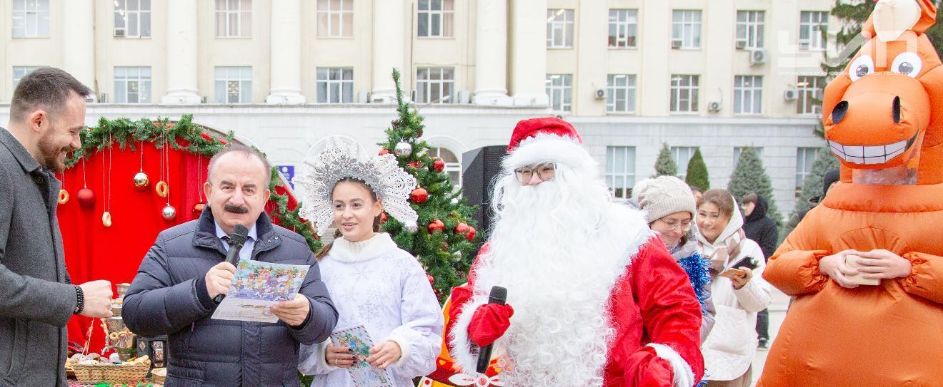 ДГТУ дал старт благотворительной акции «Подарки из мешка Деда Мороза»