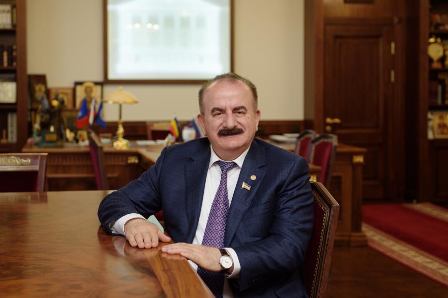 Поздравление с юбилеем университета от ректора ДГТУ
