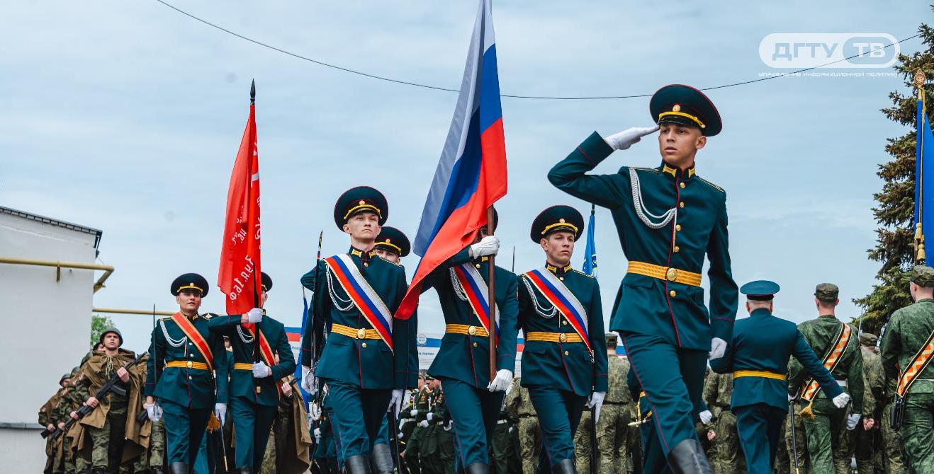 ДГТУ провел межвузовский парад в преддверии Дня Победы