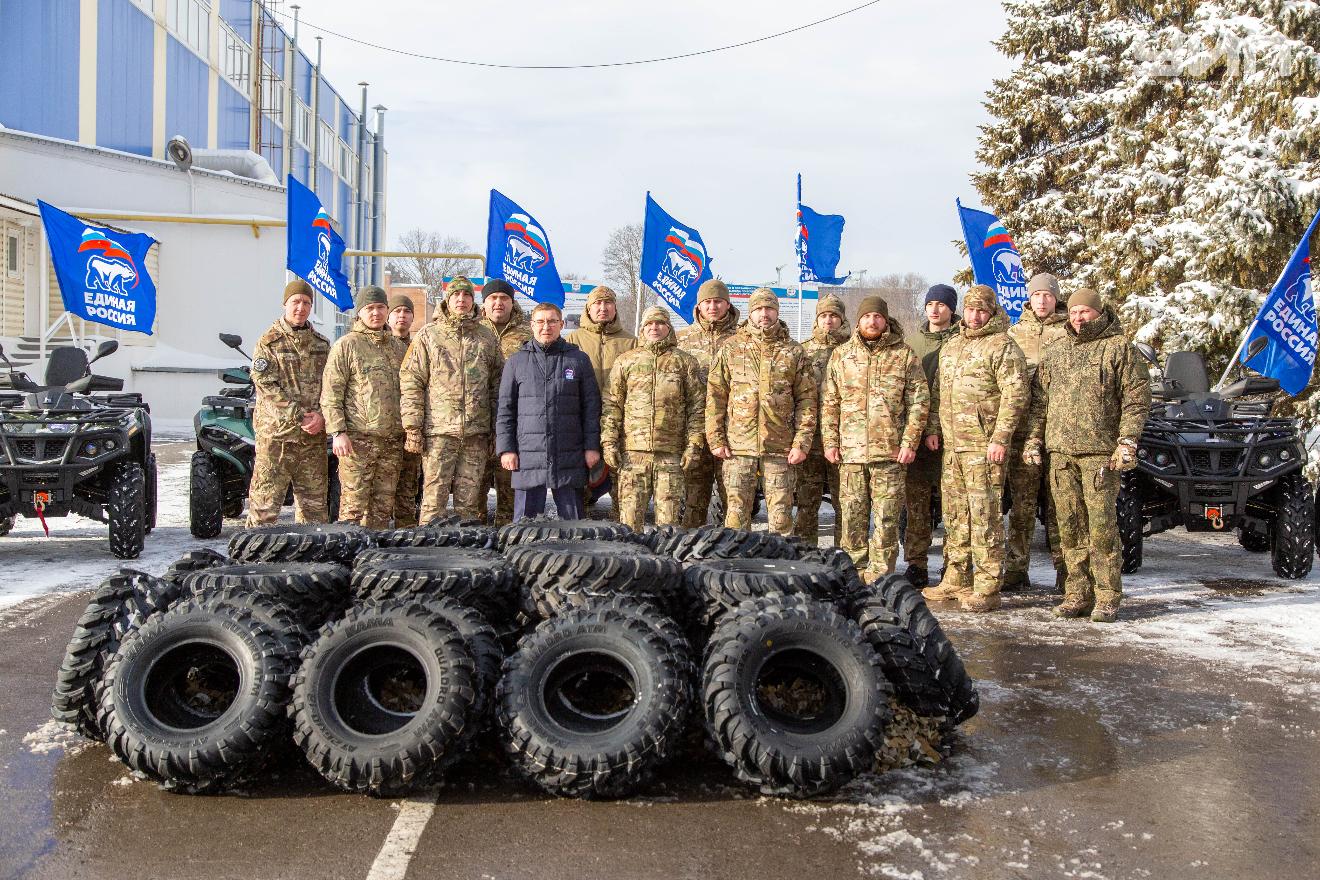 На площадке ДГТУ бойцам СВО передана гуманитарная помощь