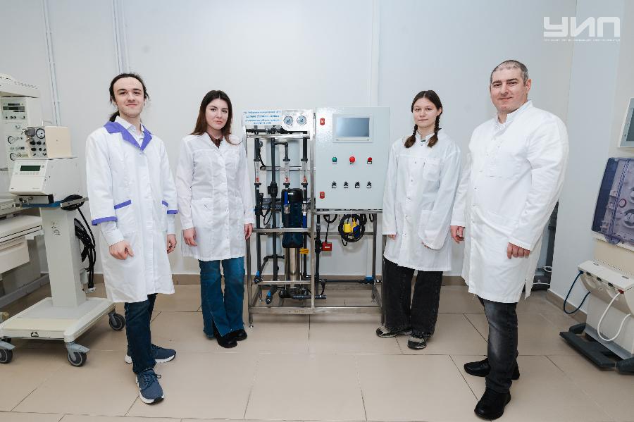 В ДГТУ разработали установку для получения воды высокой степени очистки