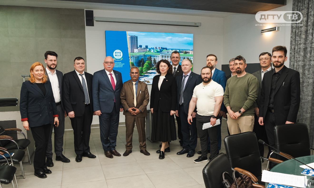 Советник Посольства Индии в РФ ознакомился с научно-образовательной деятельностью ДГТУ
