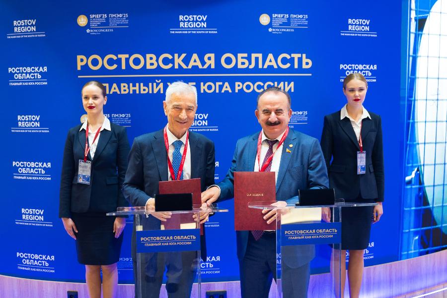 Сотрудничество в интересах инноваций: ДГТУ и «УНИХИМТЕК» подписали соглашение о совместных проектах