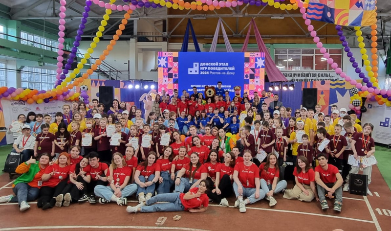 Спортивный праздник для детей, победивших рак, прошел в ДГТУ