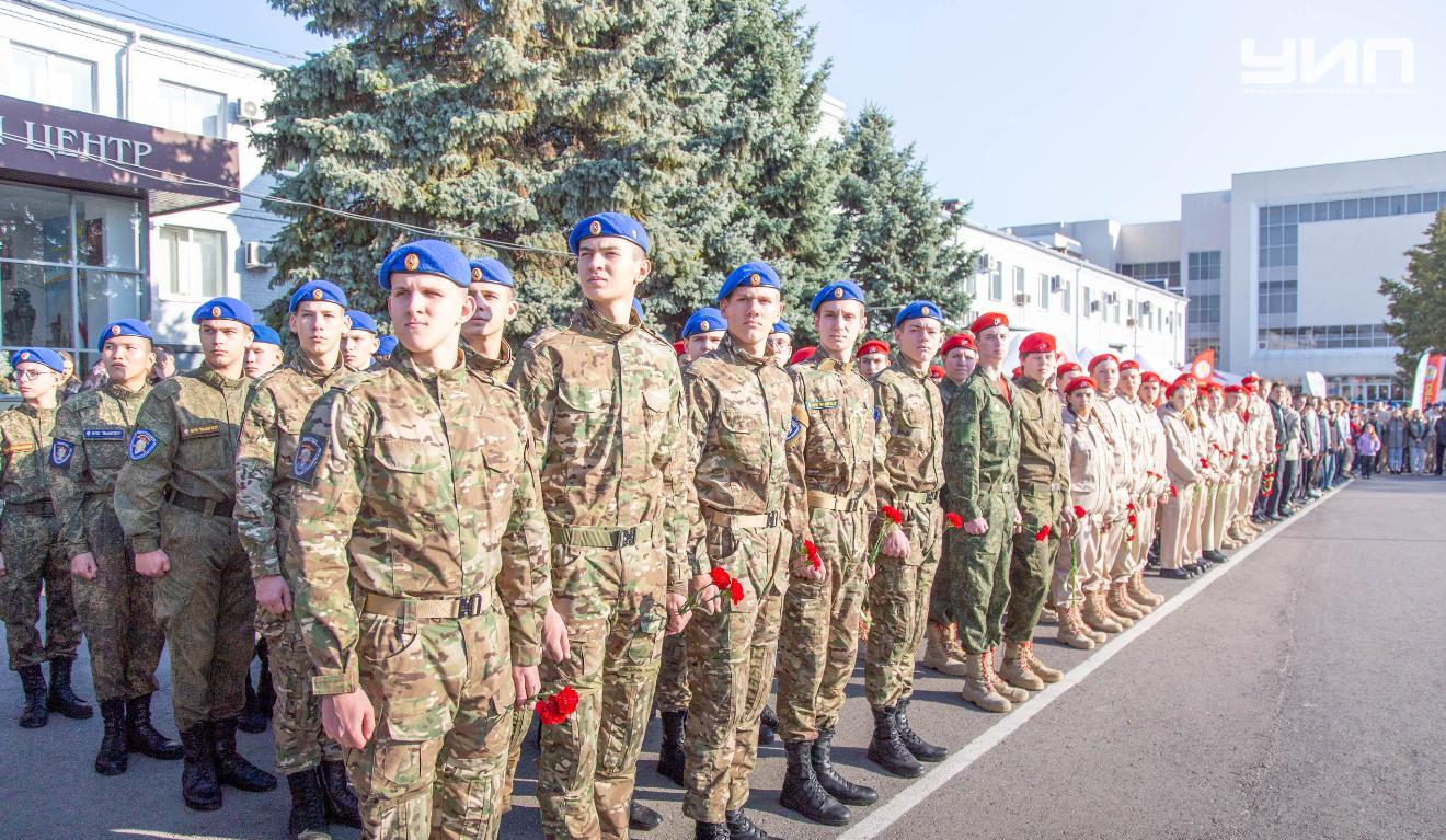 ДГТУ стал площадкой проведения всероссийской акции  «Стать в строй. Год защитника Отечества!», посвященной Всероссийскому дню призывника