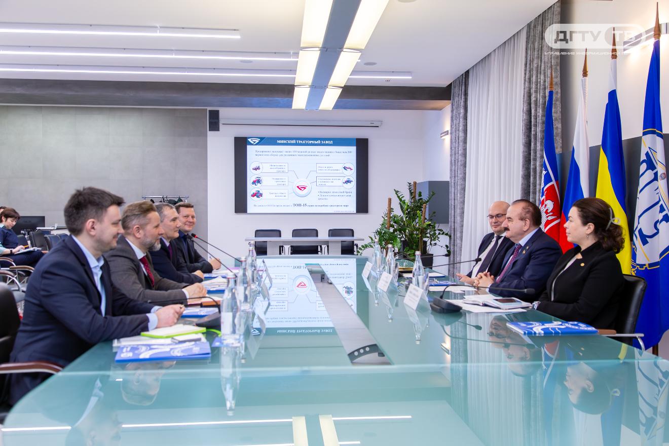 От Ростова до Минска: ДГТУ укрепляет связи с ведущими предприятиями Беларуси