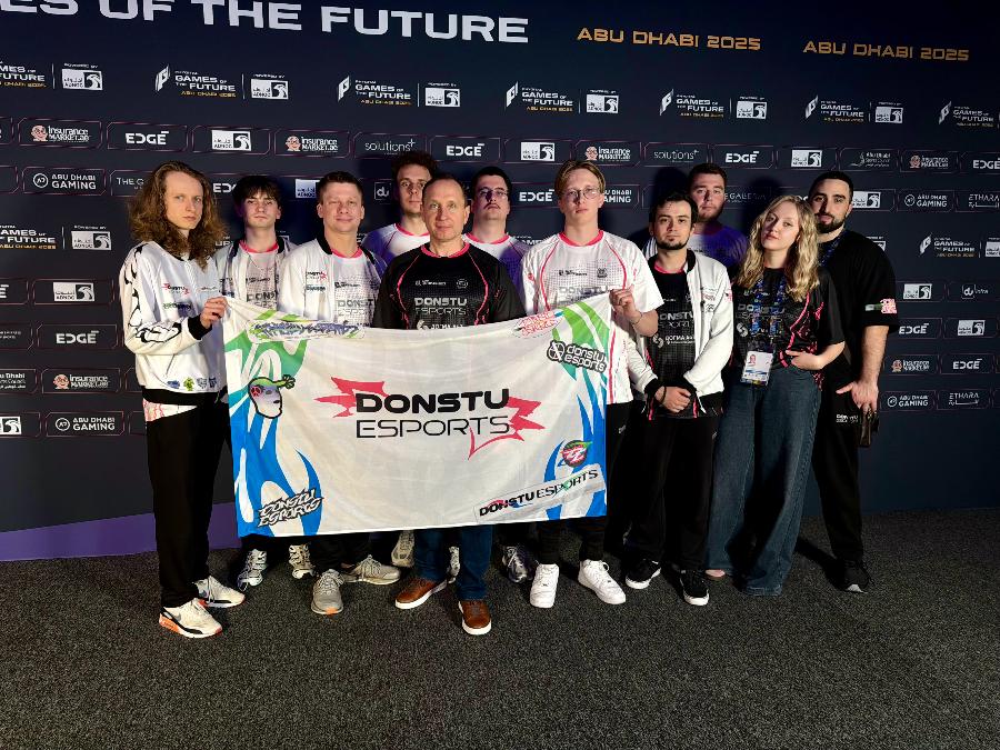 Donstu Esports – серебряные призеры международного турнира «Игры Будущего 2025»