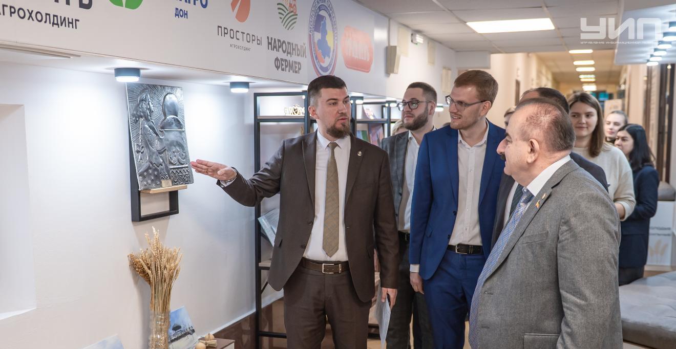 В ДГТУ открылось студенческое пространство «Сила АПК с молодежью села»