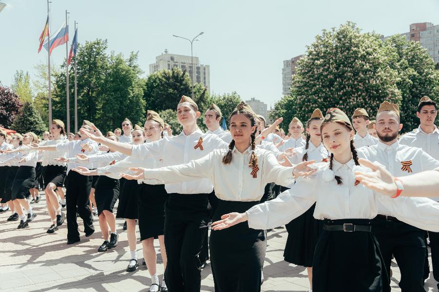 ДГТУ установил всероссийский рекорд, посвященный 80-летию Великой Победы
