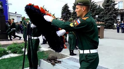  Открытие памятника погибшим курсантам ВУЦ ДГТУ 